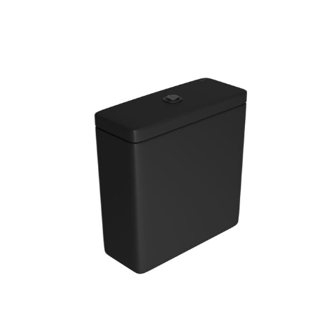 Caixa Acoplada Axis Ebano Fosco Monocromatica C/ Acionamento Duo - Deca Deca Loucas