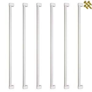 Kit 6 Puxador 640mm Alumínio Armário Móveis Cômoda Roupeiro