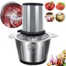 Triturador Alimentos Carne Legumes Elétrico 2l Aço Inox 110v - 9