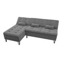 Ver imagem 1 de Sofá Cama 3 Lugares com Chass Casal Luxo Premium Nice Matrix