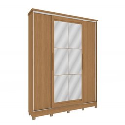 Guarda Roupa Casal Flex - Mdp 4 Portas de Correr e 4 Gavetas - Kappesberg - 2
