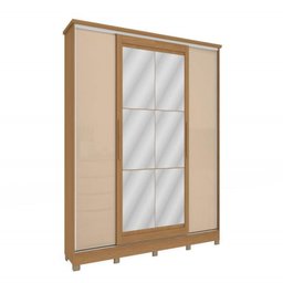 Guarda Roupa Casal Flex - Mdp 4 Portas de Correr e 4 Gavetas - Kappesberg - 1
