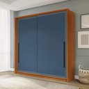Ver imagem 1 de Guarda Roupa 180,1cm com 2 Portas de Correr e 2 Gavetas 240835 Valência Politorno Móveis