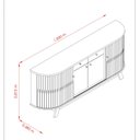 Ver imagem 3 de Buffet Aparador para Sala de Estar Monaco