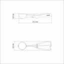 Ver imagem 6 de Batedor de Milk Shake 1 Copo 0,8l Profissional Inox Bms-n 127v + Concha de Sorvete Extrator 127v