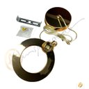 Ver imagem 7 de Luminária de Teto Pendente Mercúrio Redondo Dourado Led 3 em 1 Multicor 7w Bivolt