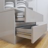 Cristaleira 100%MDF com Espelho e Led 2 Gavetas  Lisboa - 4