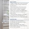 Cristaleira 100%MDF com Espelho e Led 2 Gavetas  Lisboa - 8