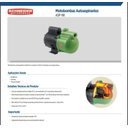 Ver imagem 2 de Bomba Schneider Autoaspirante Asp-98 0,50cv Monofásico 220v Verde 220 (m)