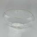 Ver imagem 7 de Vaso Decorativo de Vidro Transparente 33x42x15cm Enfeite Sala Mesa Estante