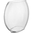 Ver imagem 1 de Vaso Decorativo de Vidro Transparente 33x42x15cm Enfeite Sala Mesa Estante
