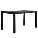 Ver imagem 1 de Mesa 140x72cm em Polipropileno Creta Preto
