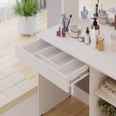 Ver imagem 4 de Penteadeira Camarim Eliza 1 Gaveta -150x92cm Branco