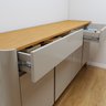 Buffet para Sala de Jantar Laqueado 100% MDF 4 Portas 172cm Pés em Madeira Maciça Aros - 11