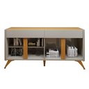 Ver imagem 5 de Buffet para Sala de Jantar Laqueado 100% MDF 4 Portas 172cm Pés em Madeira Maciça Aros