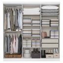 Ver imagem 3 de Guarda Roupa Casal Presence 6 Portas Com cômoda Gaveteiro Condessa E armário Multiuso 2 Portas Space