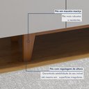 Ver imagem 2 de Buffet para Sala de Jantar 100%MDF  3 portas 1 Gaveta Pés em Madeira Maciça Duna