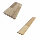 Ver imagem 6 de Kit Porta Pronta Maciça de Eucalipto 214x87x14cm Abertura Esquerda Veneziana Marrom