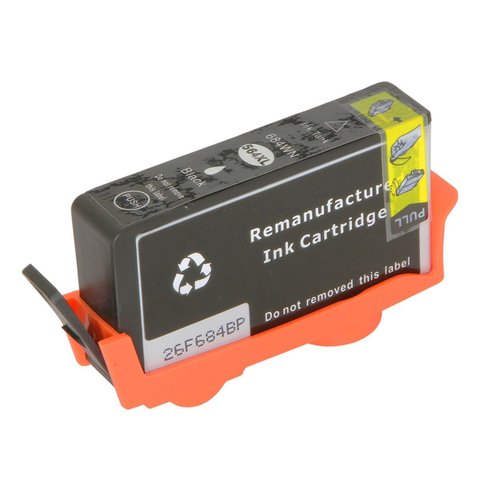 Cartucho de Tinta Compatível 564xl Cb684wn Preto 21,6ml