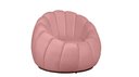 Ver imagem 5 de Kit Poltrona c/ Puff Concha Veludo Rosa