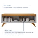 Ver imagem 6 de Rack para TV até 58 Polegadas 100% MDF 4 Portas 180cm Pés Madeira Maciça Grécia