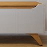 Rack para TV até 58 Polegadas 100% MDF 4 Portas 180cm  Pés Madeira Maciça Grécia - 9