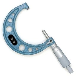 Jogo de Micrômetros Externos 0 a 75mm - Kit com 3 Peças - 3