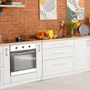 Ver imagem 5 de Vinil Adesivo Branco Decoração Autocolante Balão Bubble Plotagem Envelopar Móveis Geladeira Mesa 5m