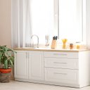 Ver imagem 4 de Vinil Adesivo Branco Decoração Autocolante Balão Bubble Plotagem Envelopar Móveis Geladeira Mesa 5m