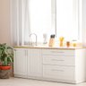 Vinil Adesivo Branco Decoração Autocolante Balão Bubble Plotagem Envelopar Móveis Geladeira Mesa 5m - 4