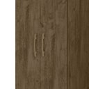 Ver imagem 4 de Armário Multiuso Lavanderia 55cm 2 Portas Staxx Castanho Wood Z17 - Mpozenato