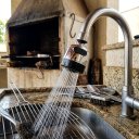 Ver imagem 2 de Bico para Torneira Chuveirinho com Arejador, Pia 2 Jato Adaptador, Chuveirinho 05
