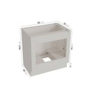 Ver imagem 3 de Balcão para Forno de Embutir 80cm sem Tampo Arizona CabeCasa MadeiraOriginals Branco