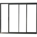 Ver imagem 1 de Vitro de Aluminio 2 Folhas Sem Grade Anchieta Esquadrias 100 x 150cm