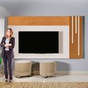 Ver imagem 5 de Painel para Tv até 75 Polegadas 180cm com Led Cascata Logan