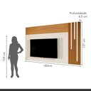 Ver imagem 4 de Painel para Tv até 75 Polegadas 180cm com Led Cascata Logan