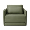 Ver imagem 5 de Poltrona Cama Retratil Compacta Dália Fixa Veludo K01 - D’Rossi