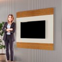 Ver imagem 5 de Painel Ripado para Tv até 58 Polegadas 100% MDF Madrid 160cm