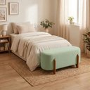 Ver imagem 5 de Puff Recamier Organico Imperial 100 cm Boucle Oliva Impo