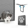 Porta Passagem Gato Cachorro Animal Portinha Magnetica Acesso Entrada E Saida Anti Mordida Casa - 1