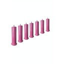 Ver imagem 1 de Kit Pés 20 Rosa para Cama Box- Altura de 18 Cm, Suporta até 120 Kg por Pé,