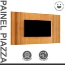 Ver imagem 2 de Painel Ripado para TV até 65 Polegadas 100% MDF 237CMX135CM Piazza Marrom