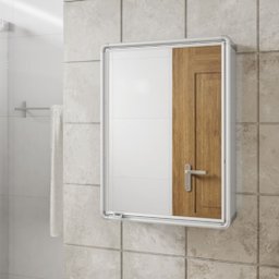 Armário para Banheiro de Sobrepor 35x45x11,5cm Lbp12/s - Astra - 2