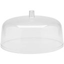 Ver imagem 1 de Cúpula Para Prato De Bolo Natural Tampa De Acrílico Cúpula De 30cm Ou