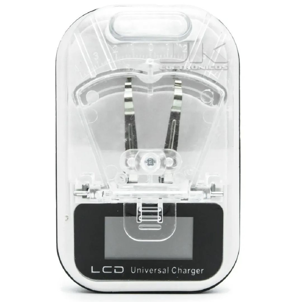 Carregador Universal para Baterias Celular e Câmeras Preto - 4