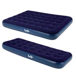 Kit 1 Colchão Inflável Casal e Solteiro Flocked Comfort Vg Plus - 2