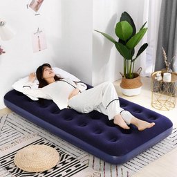 Kit 1 Colchão Inflável Casal e Solteiro Flocked Comfort Vg Plus - 4