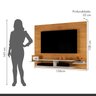 Painel para Tv até 55 Polegadas 100% MDF Vitoria - 5