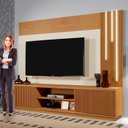 Ver imagem 7 de Estante para Tv e Home com Led Cascata 2 Portas Valencia