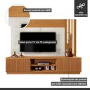 Ver imagem 3 de Estante para Tv e Home com Led Cascata 2 Portas Valencia